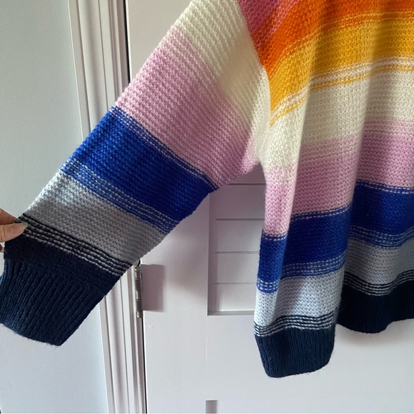 Old Navy Colorful Striped Sweater Size 2X - Picture 3 of 7